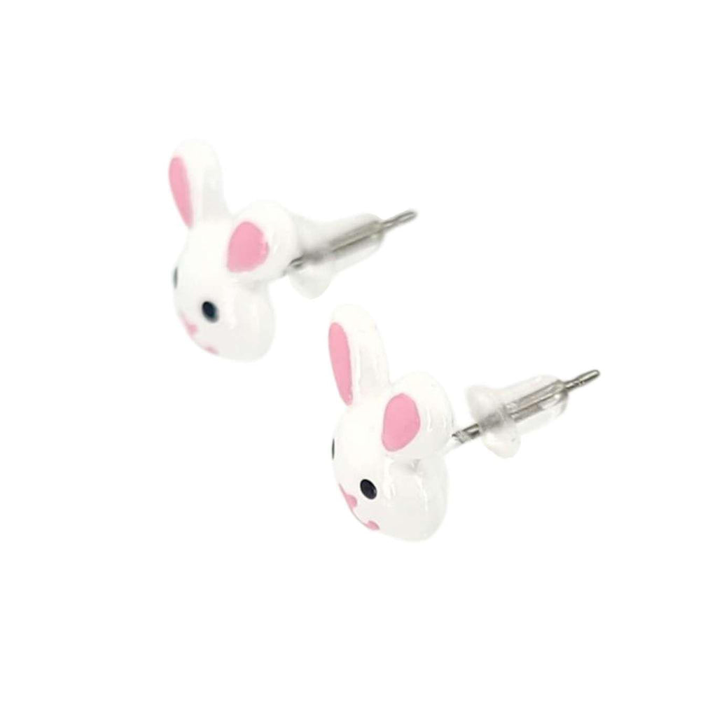 Earrings - Bunny Studs by Mariposa Miniatures