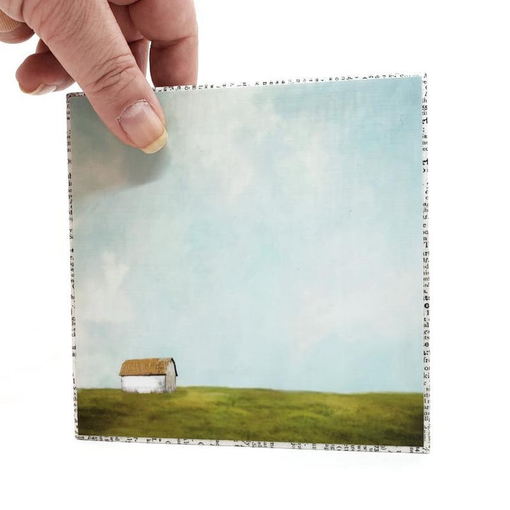 Art Block - White Barn by MKC Photography