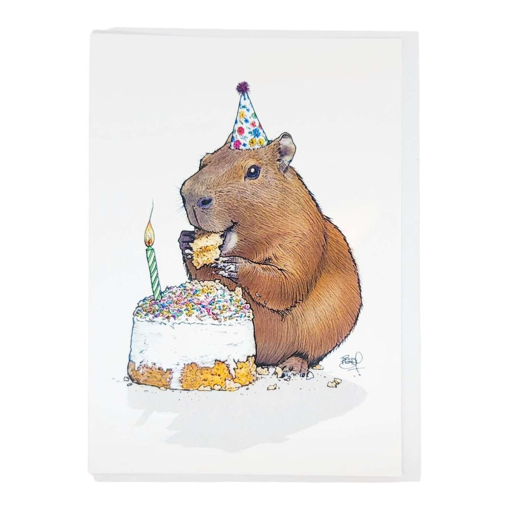 Card - Birthday - Happy Capy (Capybara) by Shawn Braley
