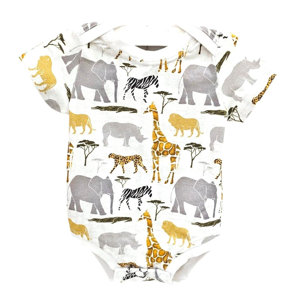 Bodysuit - Zoo Animals by Small Blessings Design