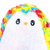 Plush Toy - Large Penguin (Rainbow with Green Heart) by Moyo Workshop, image 1 of 7