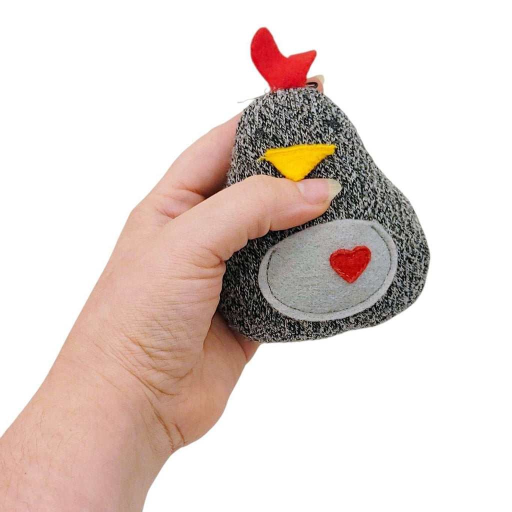 Ornament - Mini Plush (Chicken) by The Happy Groundhog Studio