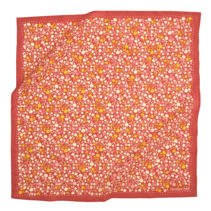 Bandana - Caroline (Red Floral) by Handker Bandanas