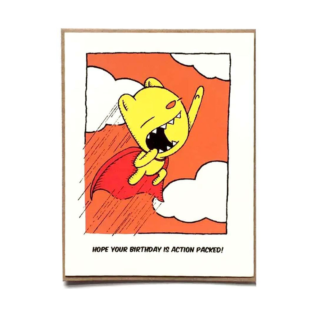 Card - Birthday - Superhero Birthday Card by Everyday Balloons Print Shop