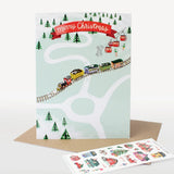 Card - Holiday - North Pole Village by Inklings Paperie, image 2 of 7