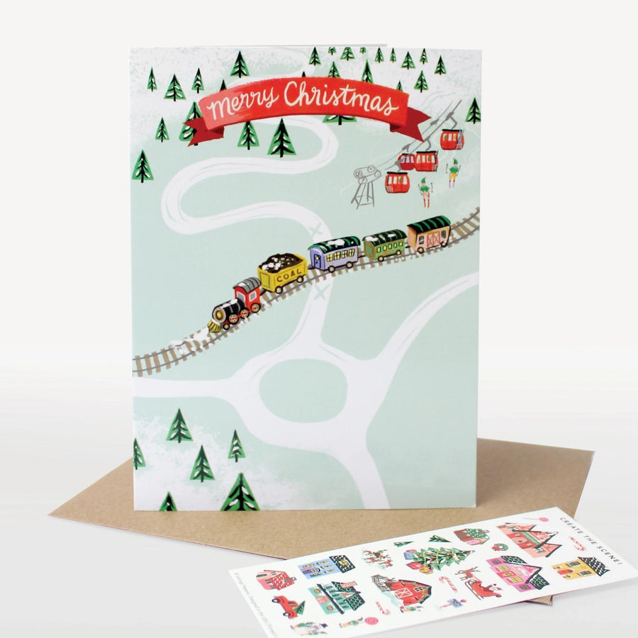 Card - Holiday - North Pole Village by Inklings Paperie, image 2 of 7