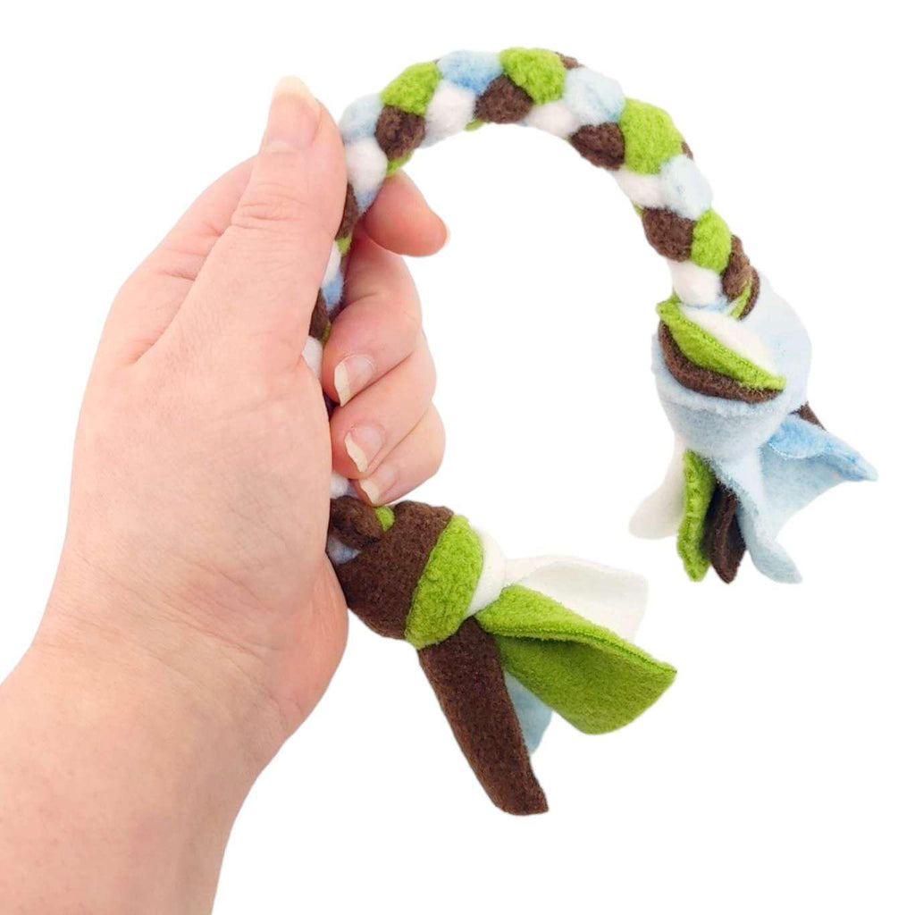 Pet Toy - Braided Tug Toy (Assorted Colors) by Superb Snuffles