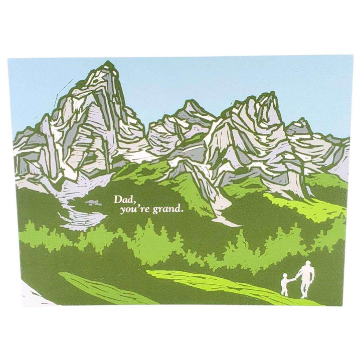 Card - Fathers Day - Dad You're Grand by Little Green