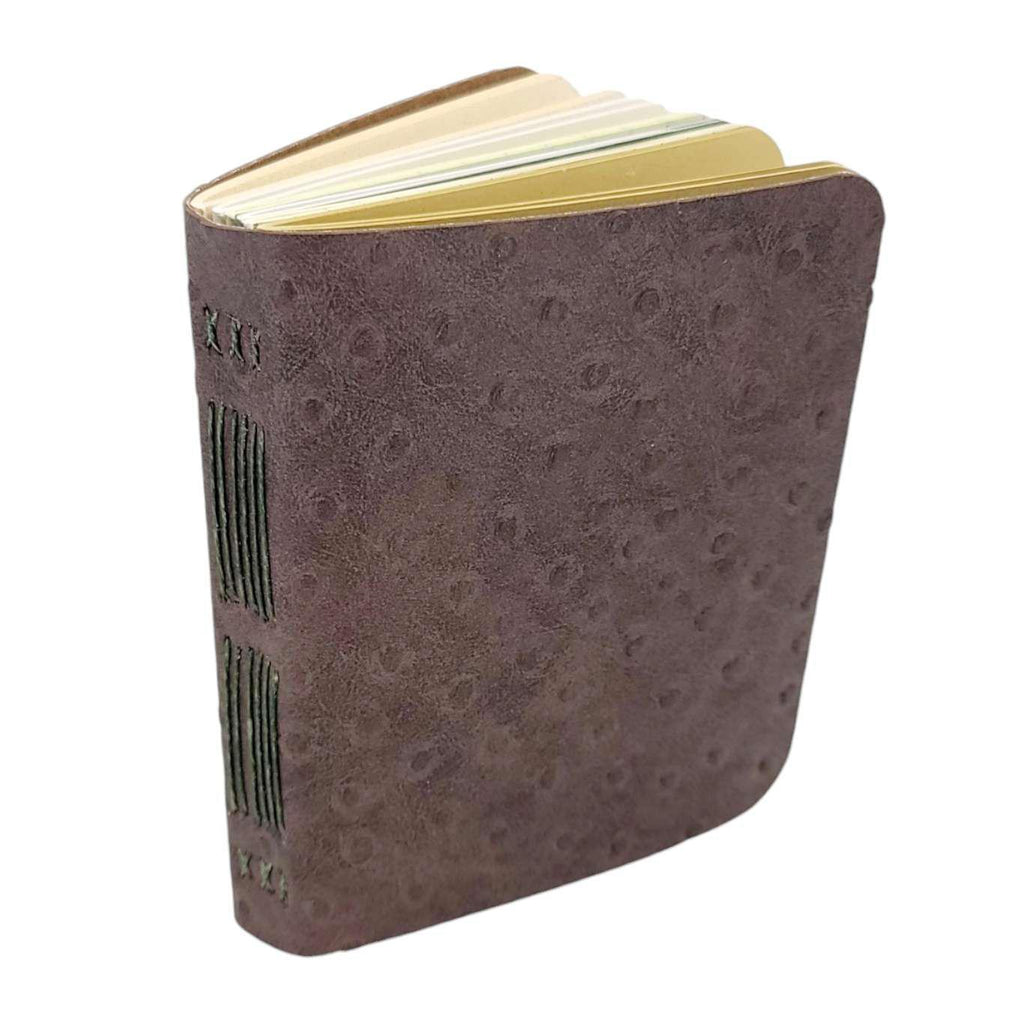 Journal - Brown Mixed Paper Notebook (Large or Small) by Original Brooks