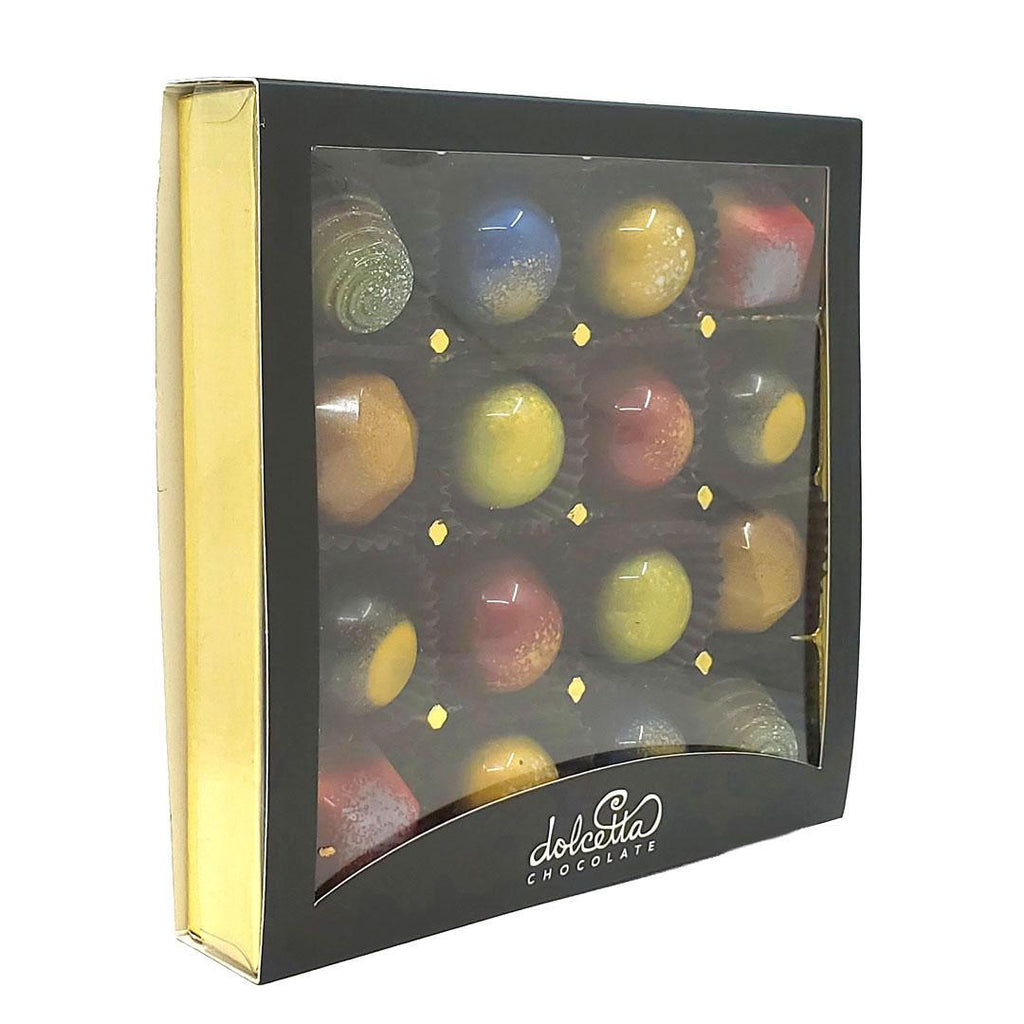 Holiday Bonbons - 16 Piece Holiday Assortment by Dolcetta Artisan Sweets