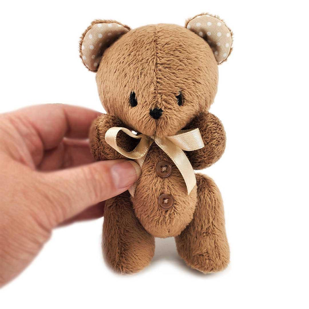 Plush - Light Brown Teddy Bear by Frank and Bubby