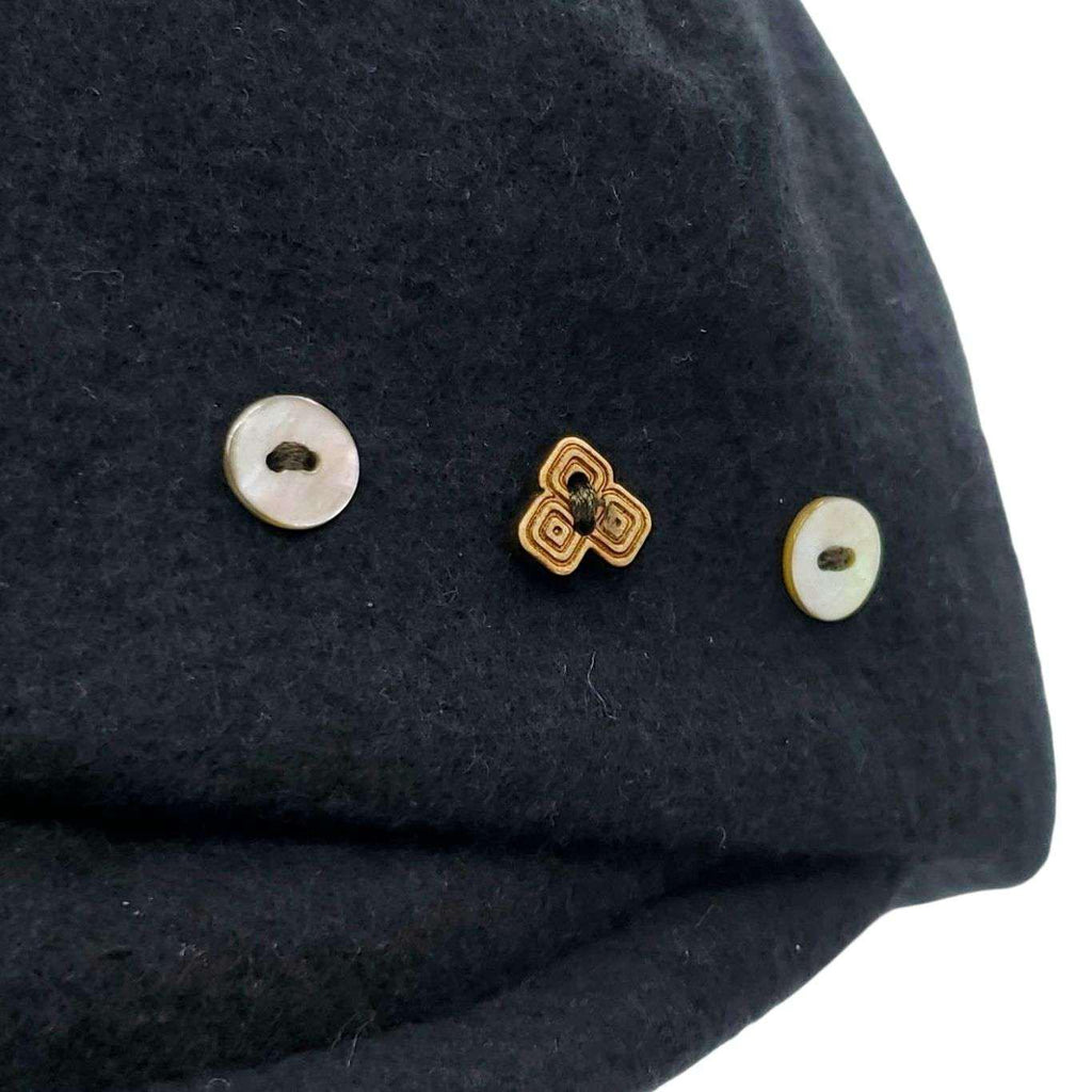 Adult Hat -  Camden Cap (Black) by G & L Positive Goods