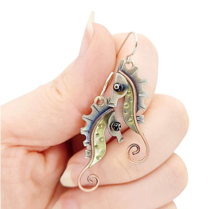 Earrings - Seahorse by Chickenscratch