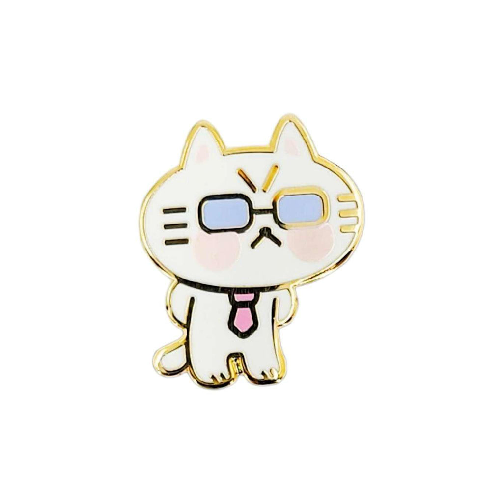 Enamel Pin - Micro-Manager Cat by Mis0 Happy