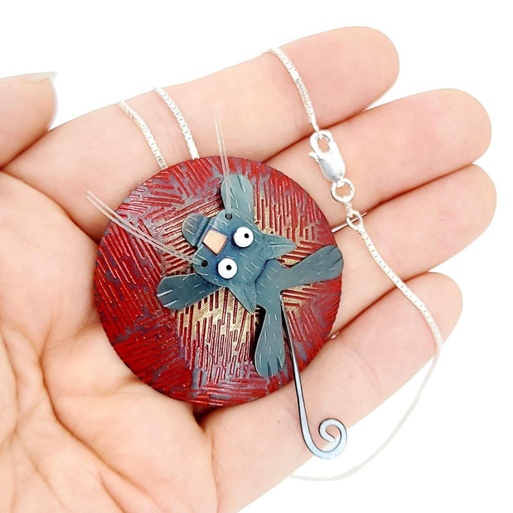 Pin - On the Ball Convertible Pin/Pendant by Chickenscratch