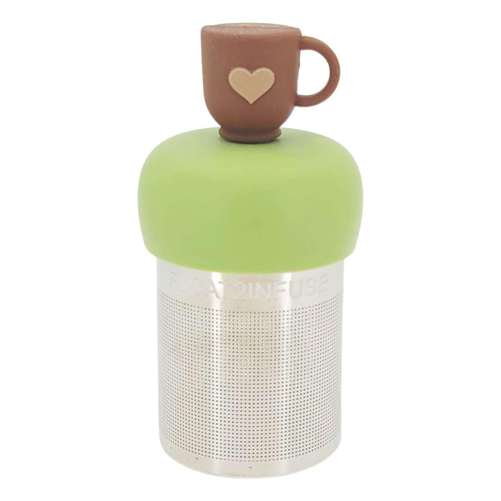 Tea Infuser - Heart Tea Cup (Green Base) by Float2Infuse