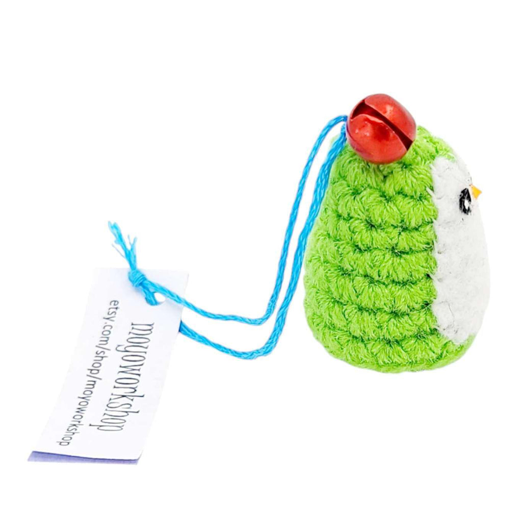 Ornament - Penguin with Bell (Green) by Moyo Workshop