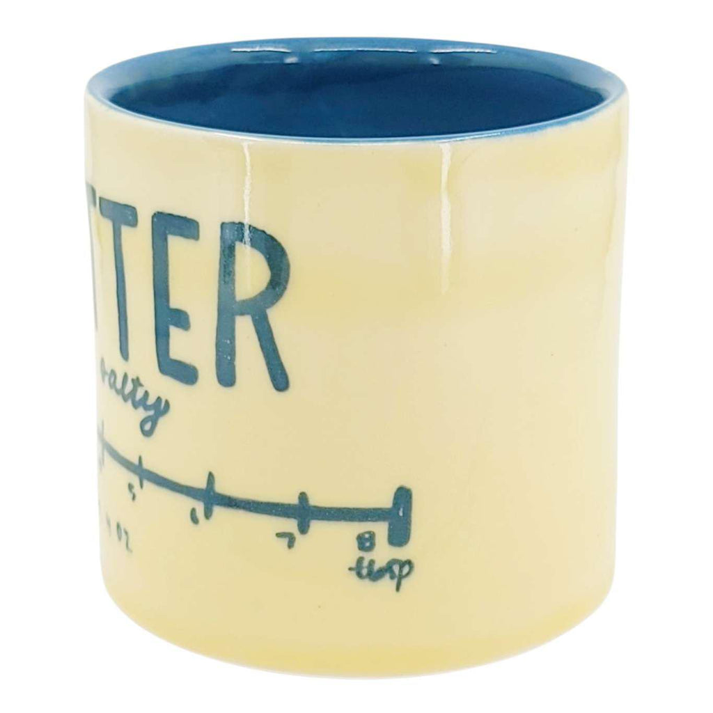 Mug - Extra Salty Butter Mug (14-16oz) by City in Bloom Ceramics