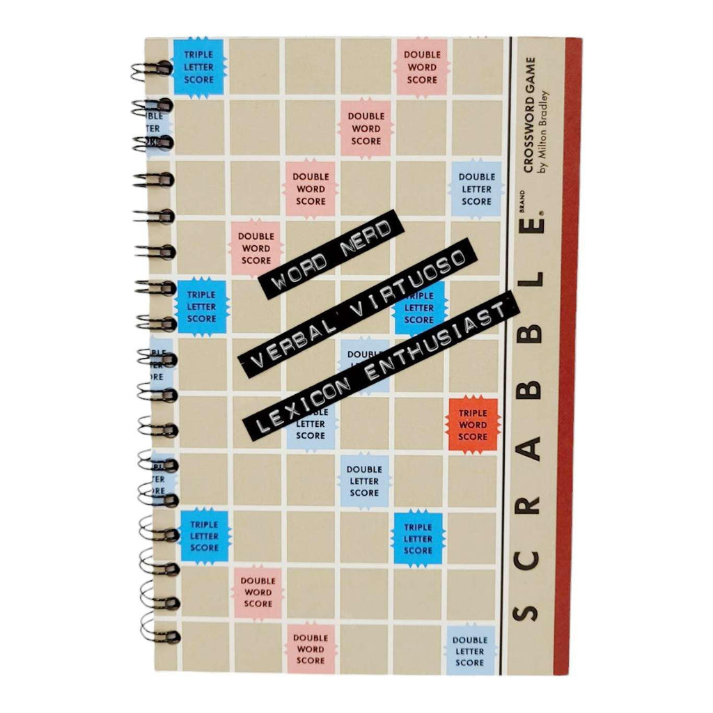 Journal - Vintage Word Scramble Game (Lexicon Enthusiast) by Crafty Earth Monkey