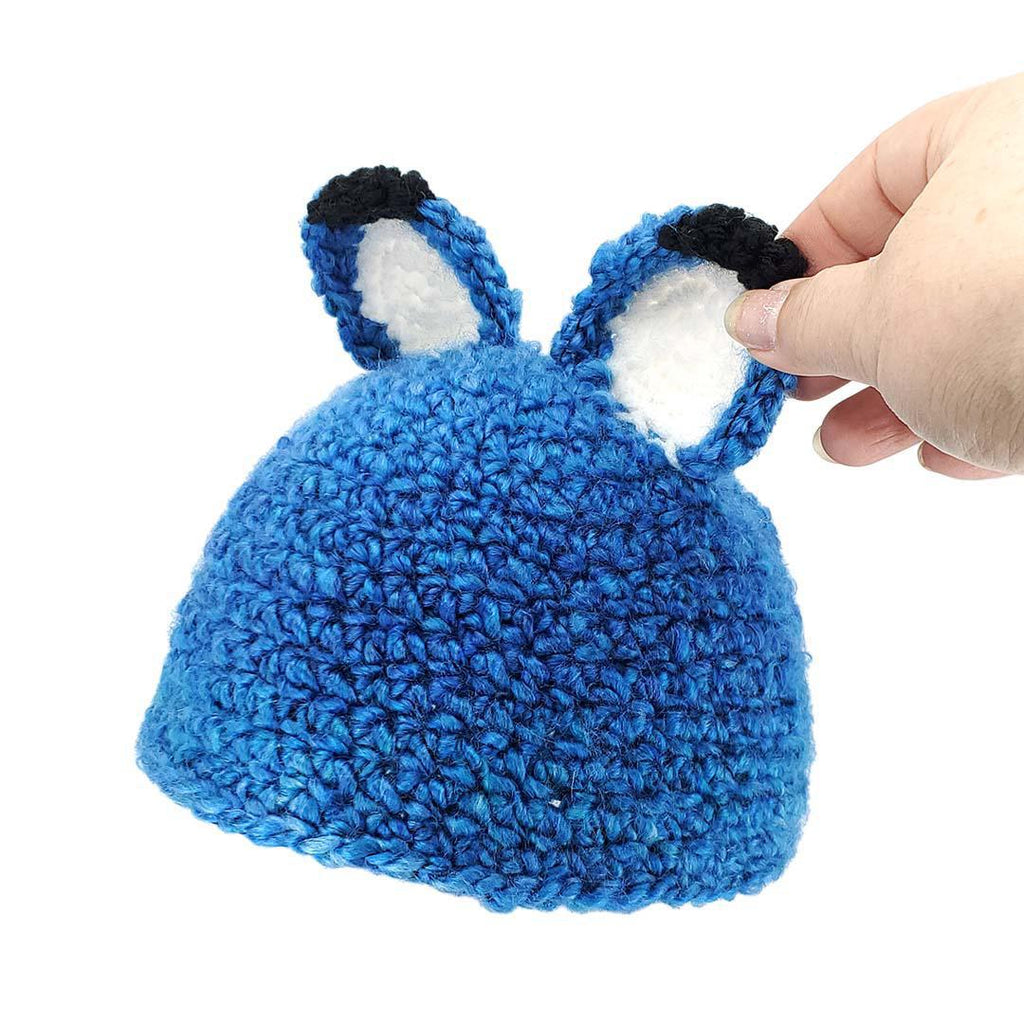 Hat - Toddler - Fox (Blue) by Scary White Girl