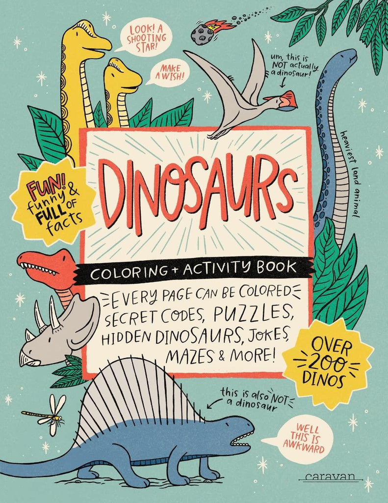 Book - Coloring and Activities (Dinosaurs) by Your Very Favorite