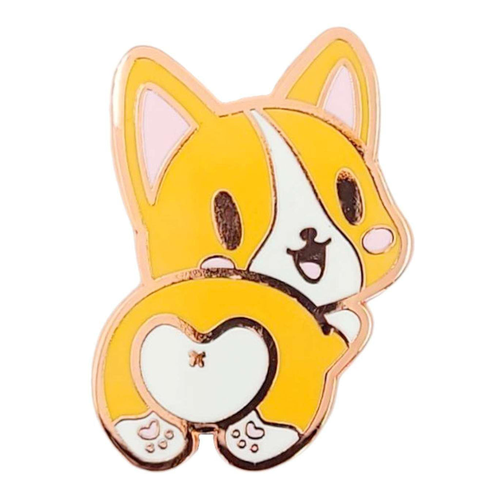 Enamel Pin - Corgi Butt by Mis0 Happy