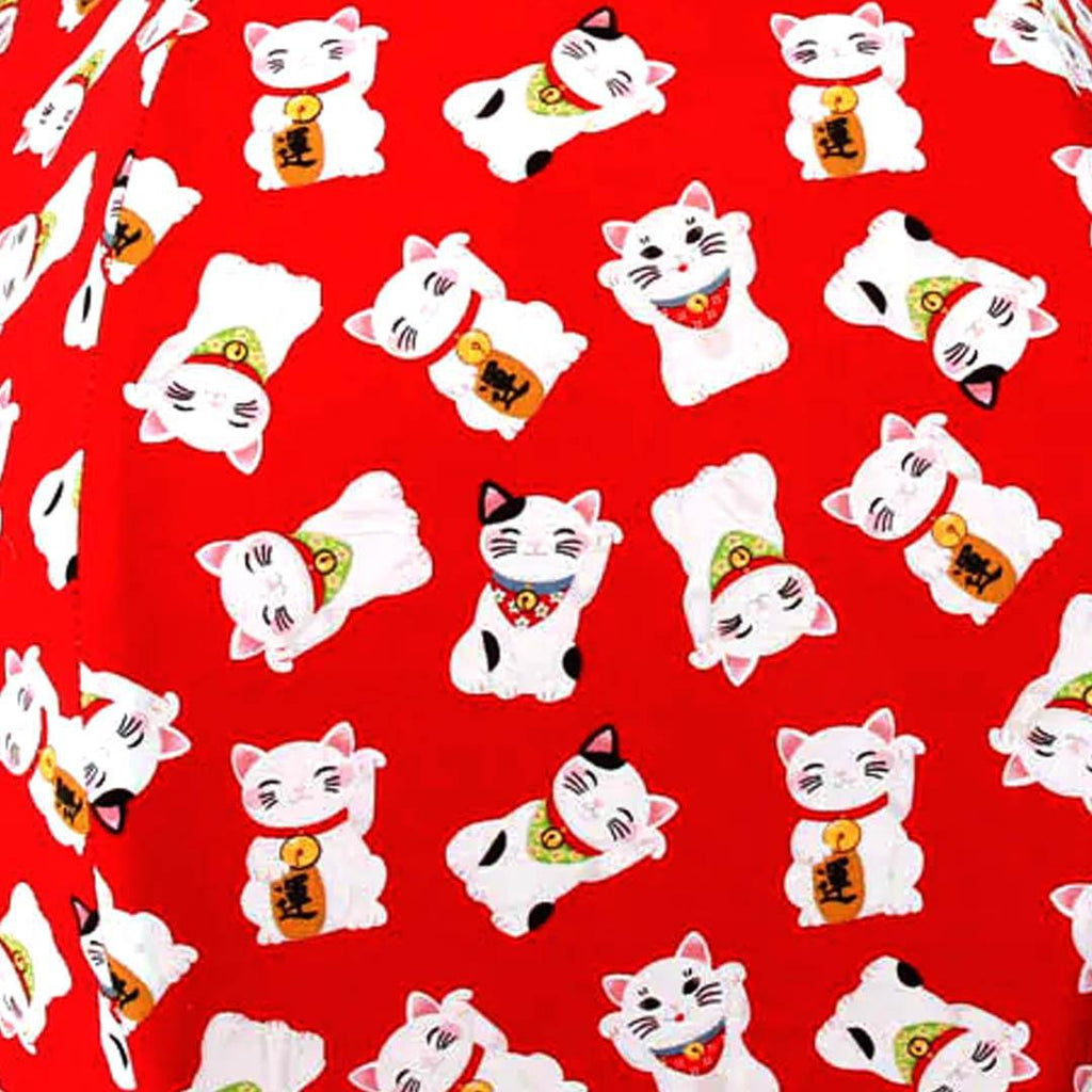 Regular The Cat Ball - Maneki Neko Red with Green Lining by The Cat Ball