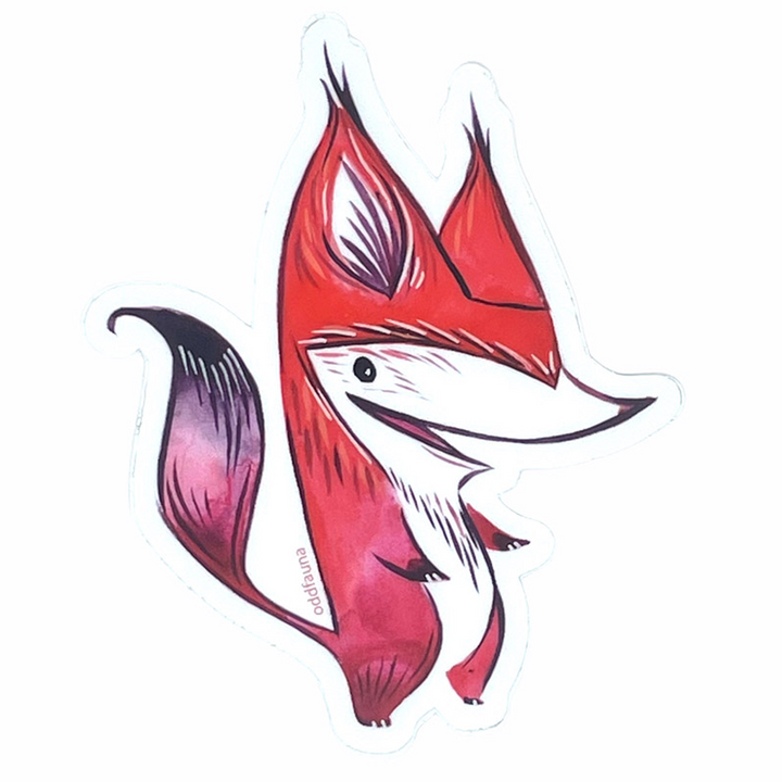 Stickers - Fox Vinyl Sticker by Odd Fauna