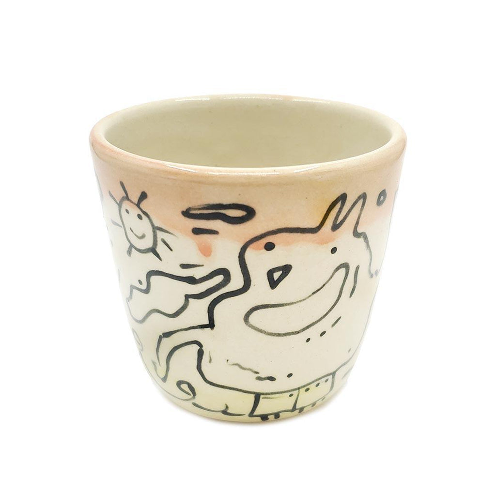 Cup - 6oz - Doodle Cup (Assorted OOAK* Styles) by Dwadlings