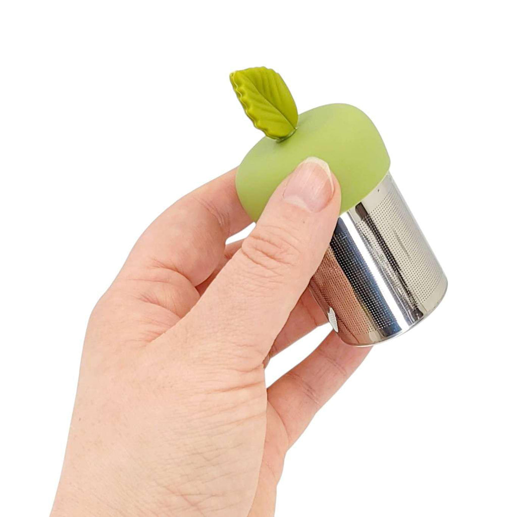 Tea Infuser - Herb Leaf (Earth Green Base) by Teany Tiny Kitchen