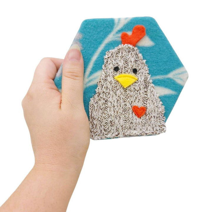 Wall Art - Chicken by Happy Groundhog Studios