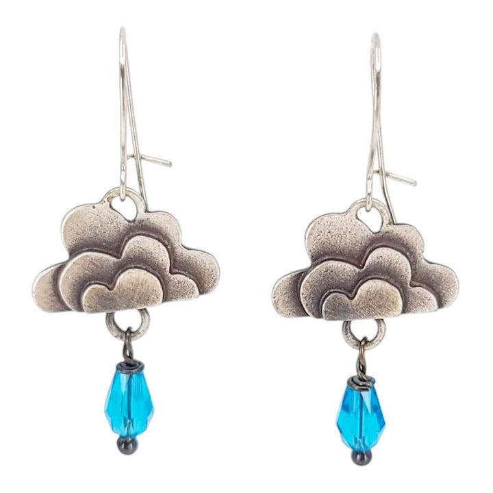 Earrings - Cloud (Sterling Silver) by Chickenscratch