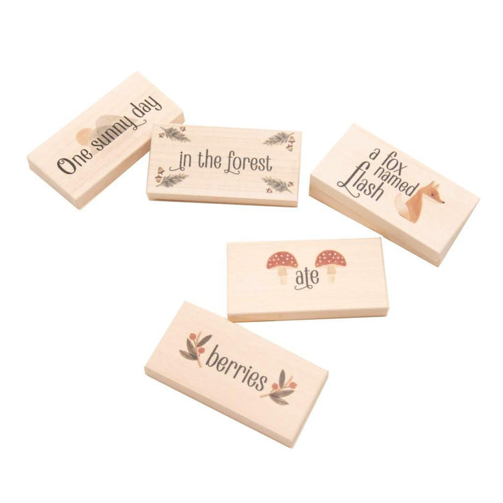 Blocks - Forest Tales Chip Blocks (Set of 32) by Uncle Goose