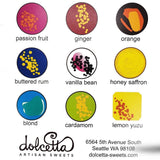 Bonbons - 9 Piece Rainbow Chocolates (Assorted Flavors) by Dolcetta Artisan Sweets, image 4 of 4