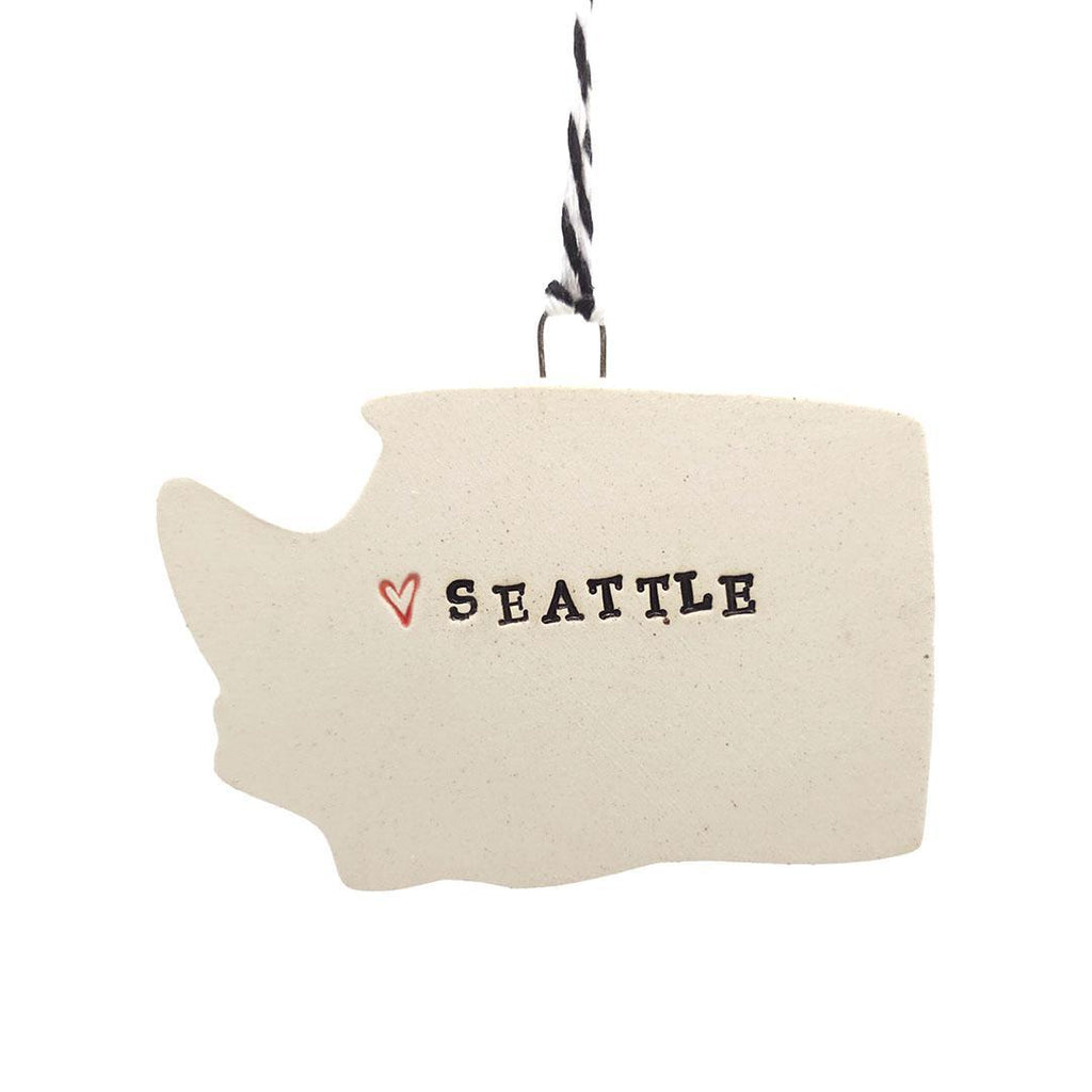 Ornaments - Seattle WA State by Tasha McKelvey
