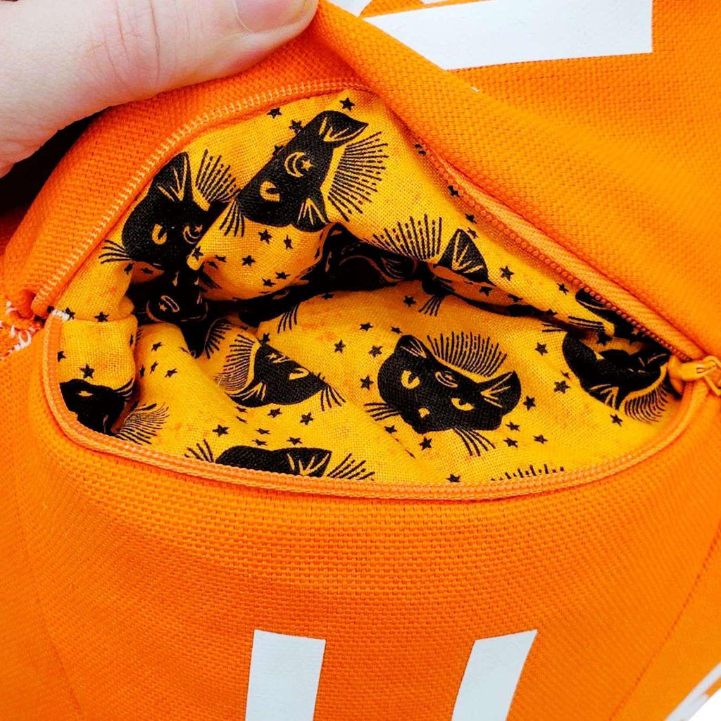 Pillow - Large D20 in Orange with White Numbers by Saving Throw Pillows