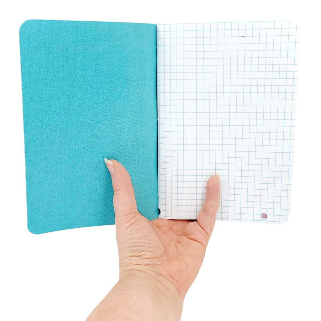 Journal - Teal Mixed Paper Notebook (Large or Small) by Original Brooks