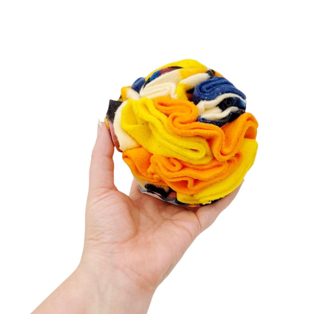 Pet Toy - 5in - Tiny Snuffle Ball (Asst Color Combos) by Superb Snuffles