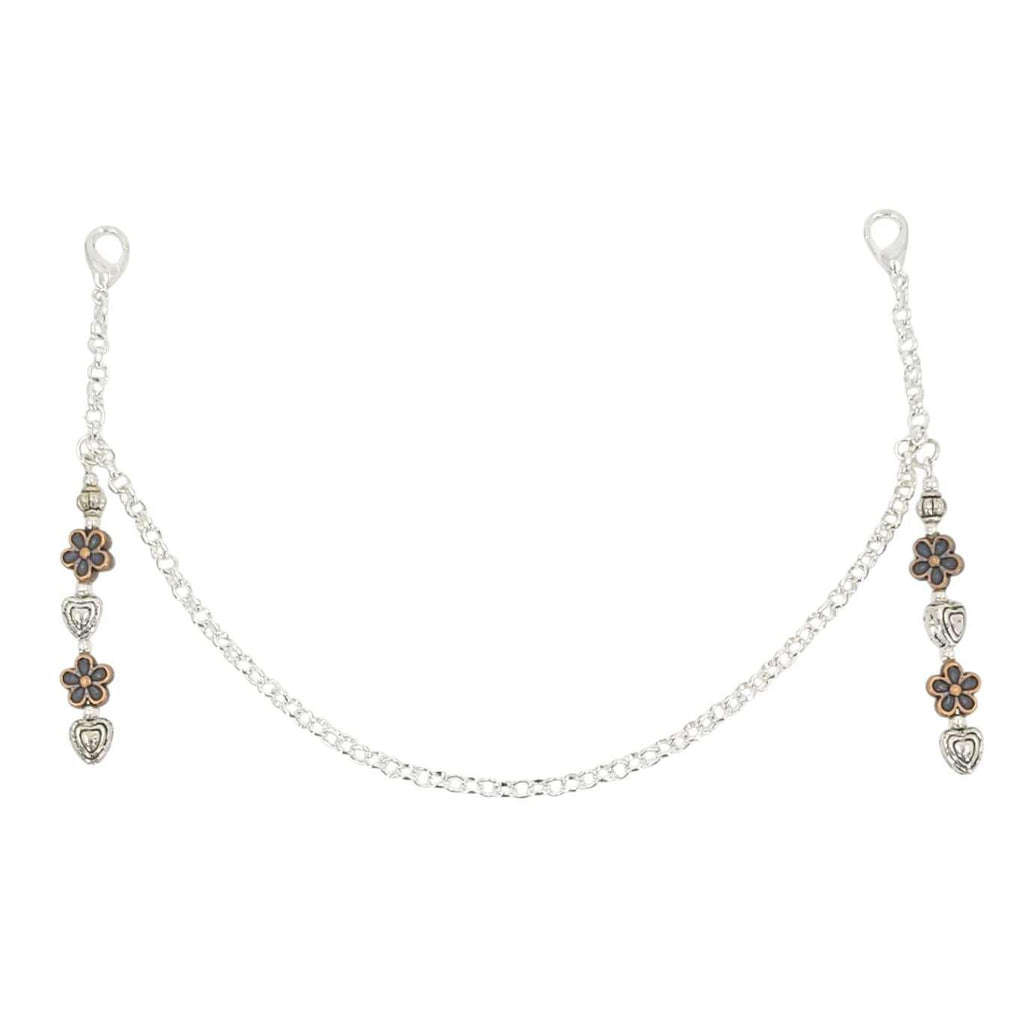 Mask Chain - Side Dangle (Flowers and Hearts) by Tiny Aloha