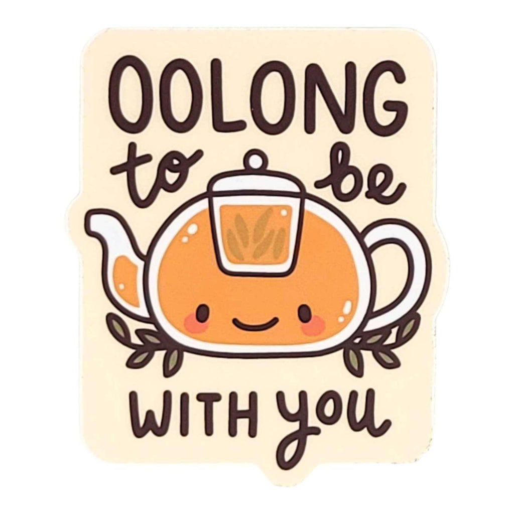 Vinyl Stickers - Oolong to Be With You by Mis0 Happy