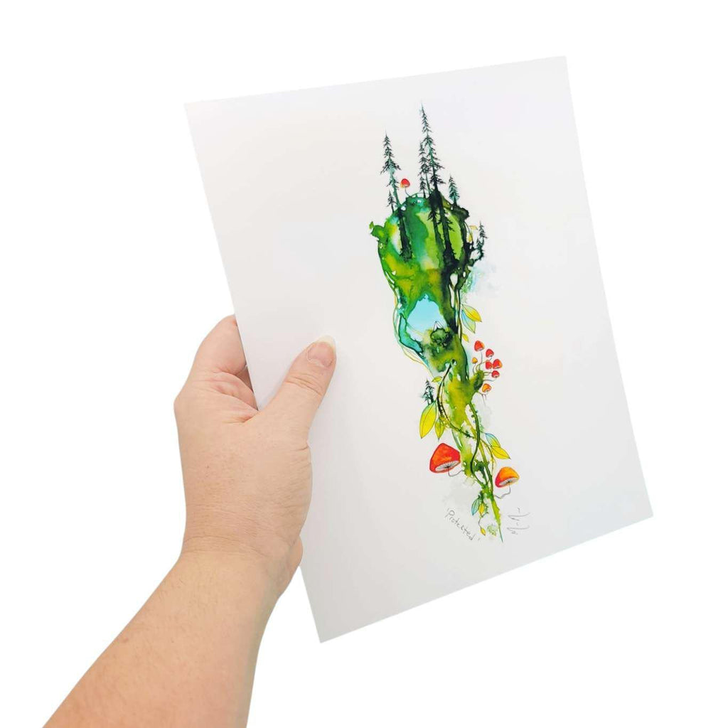 Art Print - 8.5 x11 Protected Art Print by Melissa Moss Art