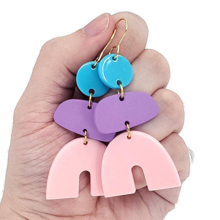 Earrings - Chubby Arch (Blush Pop) by Chubby Bunny