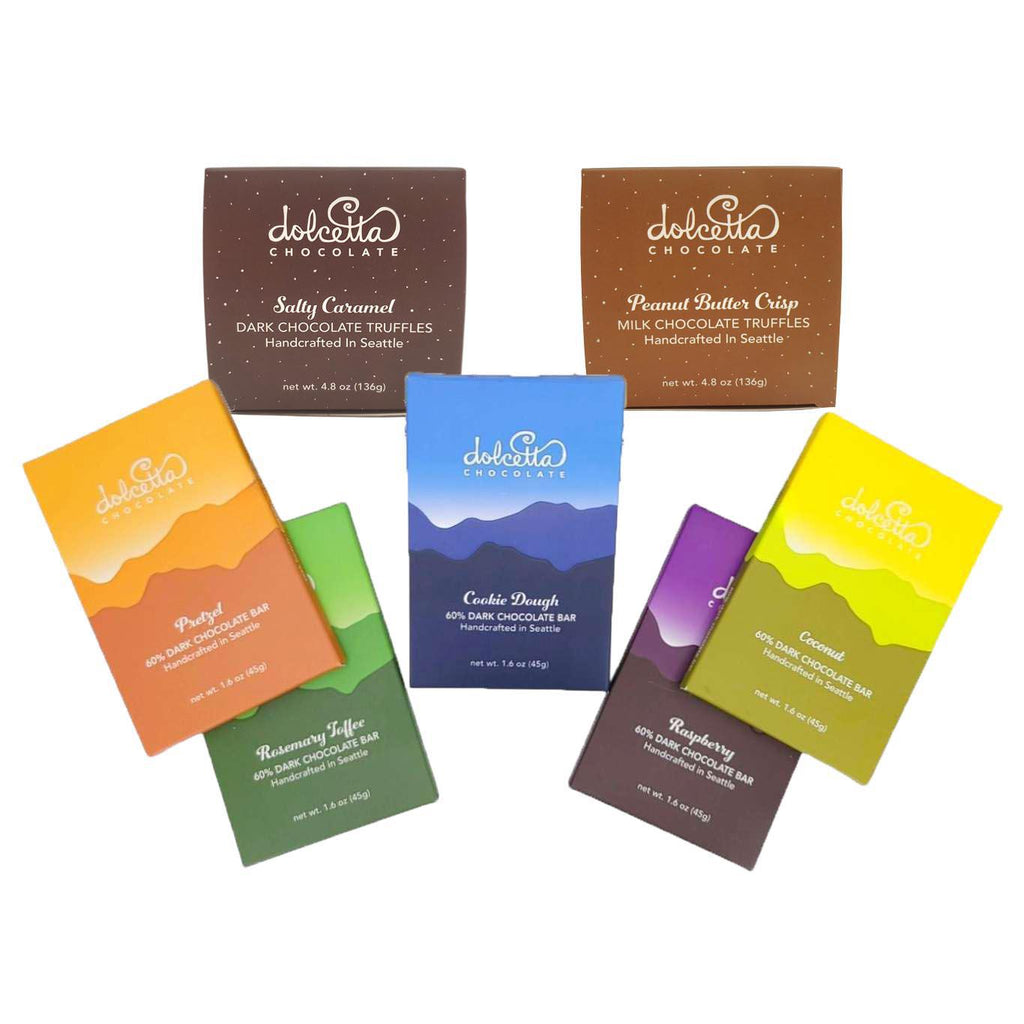 Gift Bundle - Chocolate Lover's Assortment (7 Items) by Dolcetta Artisan Sweets