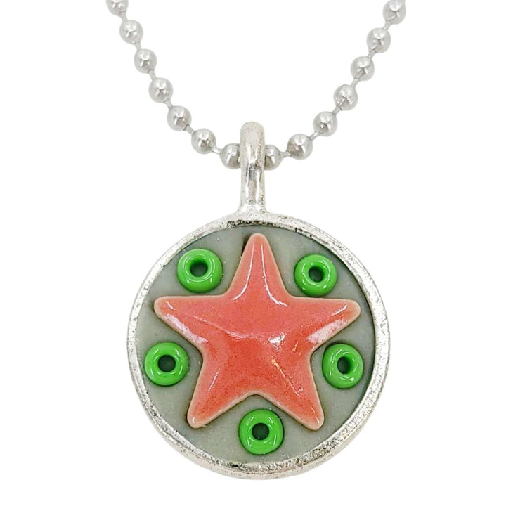 Necklace - Star Baby (Red Stars) by XV Studios