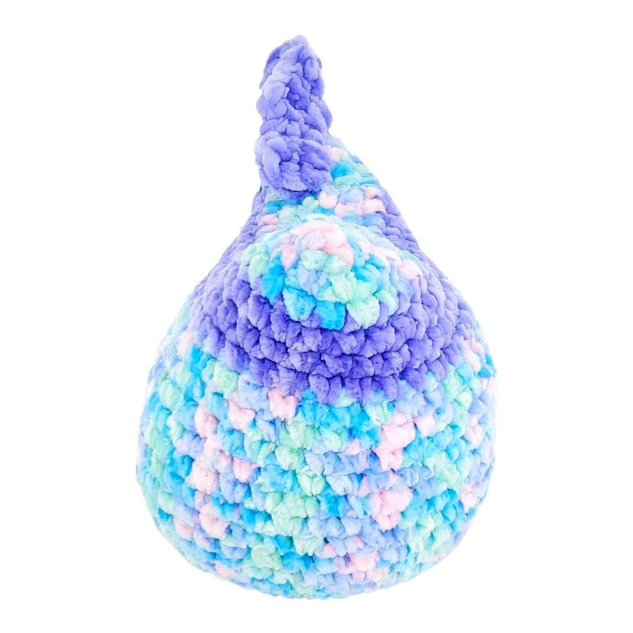 Plush Toy - Medium Chicken (Pastel Purple Stripe with Purple Heart) by Moyo Workshop, image 6 of 7