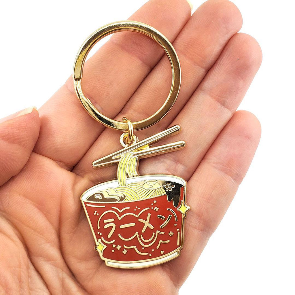 Enamel Keychain - Instant Ramen by Occasionalish