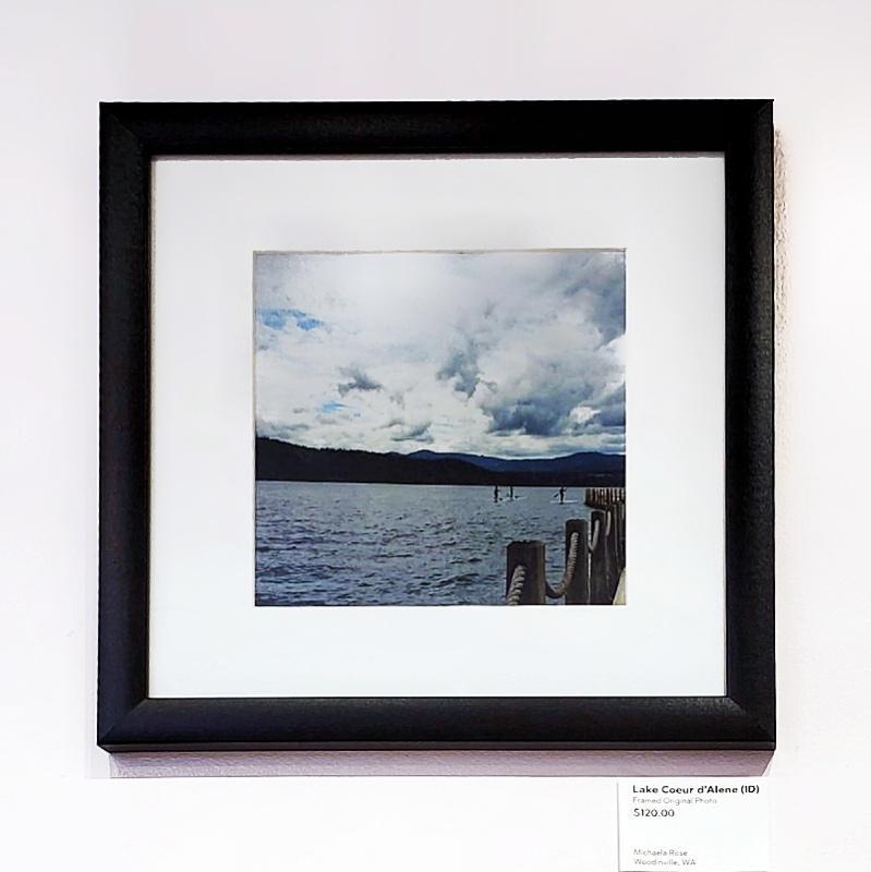 Framed Photo - Lake Coeur d'Alene (Idaho) - Tiny People in Big Places by Michaela Rose