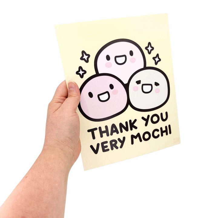Art Print - 8x10 - Thank You Very MOCHI by Mis0 Happy