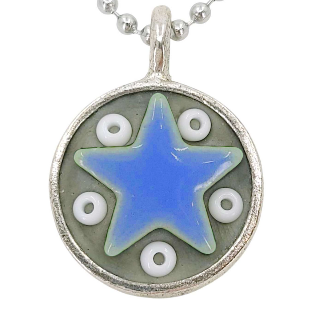 Necklace - Star Baby (Blue Stars) by XV Studios