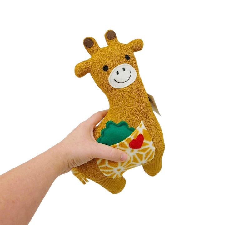 Plush - Happy Giraffe (Broccoli) by The Happy Groundhog Studio